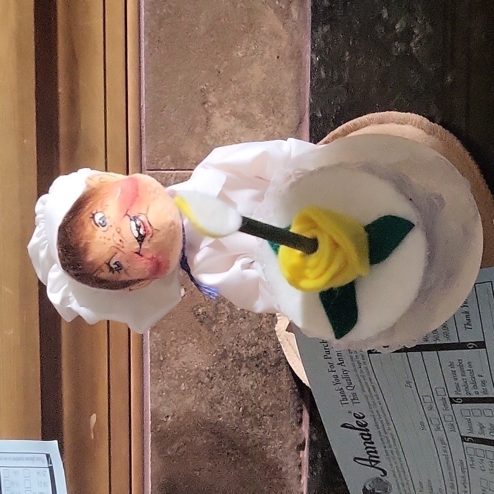 𝅺NWT Annalee 7" Baker Kid Mobilitee Doll '96 A Soft Sculpture Art Form